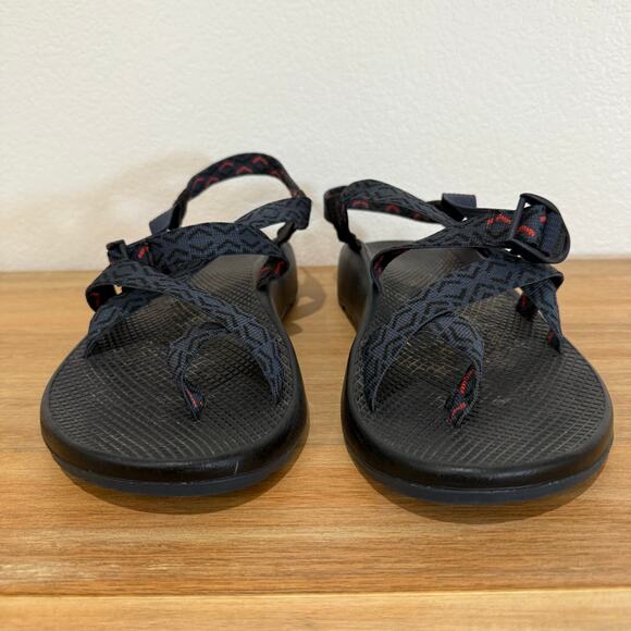 Chaco Men\'s Z2 Classic Stepped Navy Marine Geometric Adjustable Sandals Size 12 main image 9